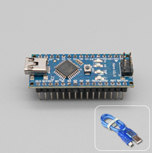 Arduino Nano V3 with USB Cable - Image 2