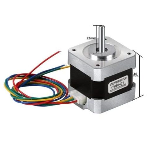 NEMA 17 Stepper Motor - 34mm Length, 1.5A with 720mm Cable