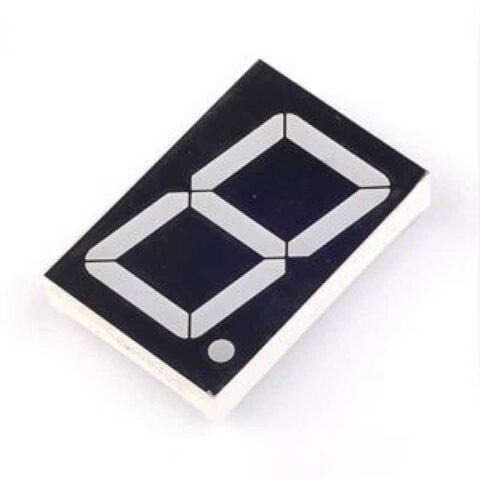 1 digit seven  display