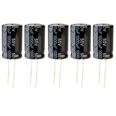 1000uF 50v Electrolytic Capacitors (Pack of 10)