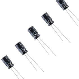 100uF 50v Electrolytic Capacitors (Pack of 10)