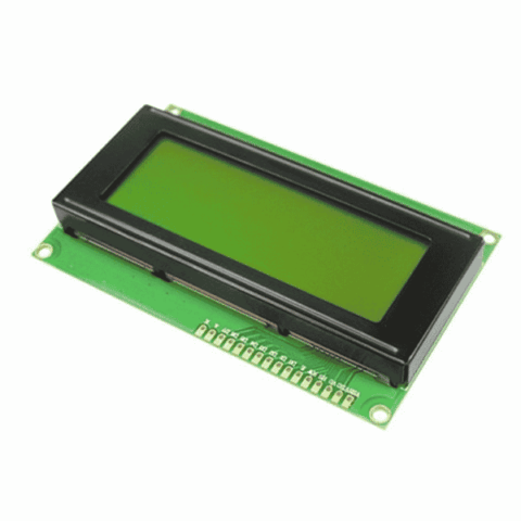 20×4 LCD Display Module(Green) 5V