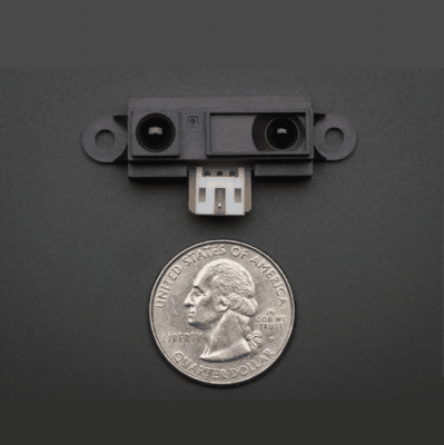 Redbot Ir Distance Sensor GP2Y0A21YK0F 10–80cm IR Distance Sensor with Cable - Oku Electronics