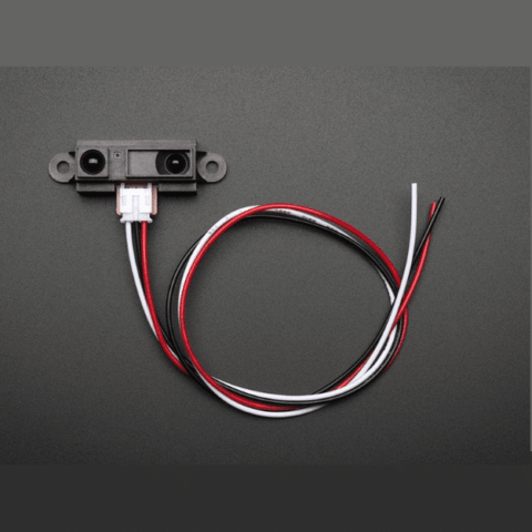 GP2Y0A21YK0F 10–80cm IR Distance Sensor with Cable