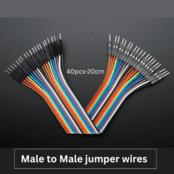 Male to Male jumper wires 40pcs-20cm