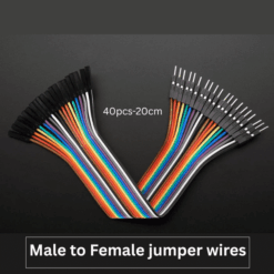 Male to female jumper wires 40pcs-20cm