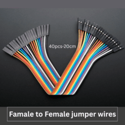 Female to Female jumper wires 40pcs-20cm