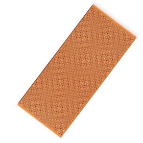 Single Sided Dotted PCB Board 6.5x14.5cm Brown