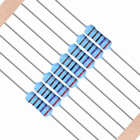 100KΩ 1/2W Metal Film Resistors (Pack of 10)