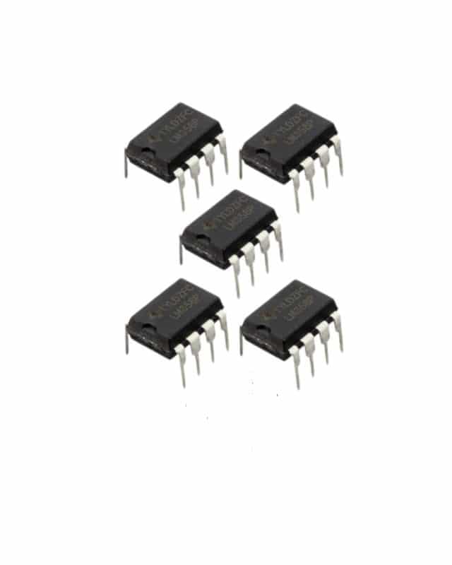 LM358 Dual OP-AMP IC 5pcs per pack | Oku Electronics