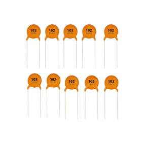 1000pF Ceramic Capacitors (102) - Pack of 10