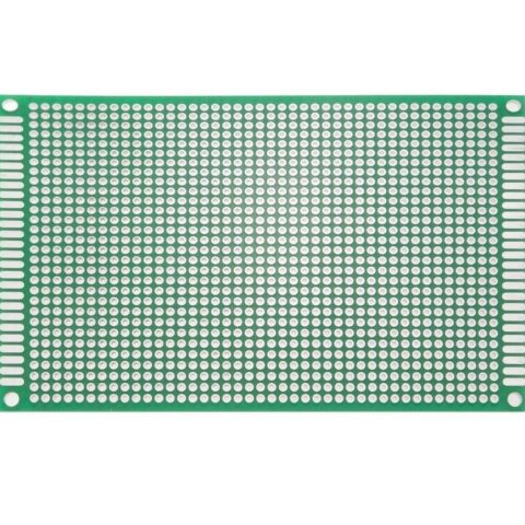 7×9 cm Universal PCB Prototype Board – Double-Sided, 2.54mm Hole Pitch