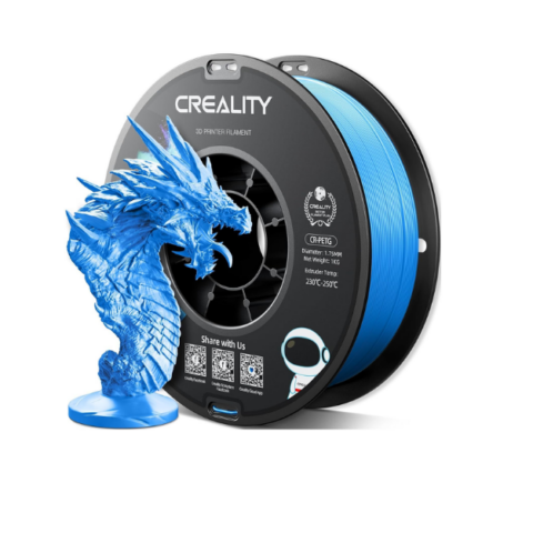 Creality CR-PETG 3D Printing Filament – Blue, 1.75mm, 1kg Spool