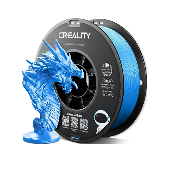 Creality CR-PETG 3D Printing Filament – Blue, 1.75mm, 1kg Spool