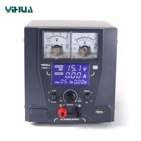 Yihua1503D-II 15V Quick Charge Regulated Variable DC Power Supply
