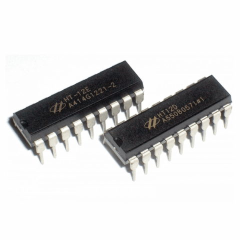 HT12E & HT12D Encoder Decoder Pair IC