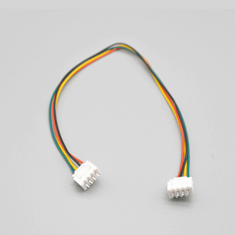 XH2.54mm 4-Pin JST Female to Female Connector with Male Connectors - 25 cm Length