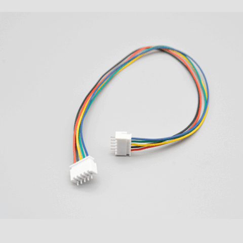 XH2.54mm 5-Pin JST Female to Female Connector with Male Connectors - 25 cm Length