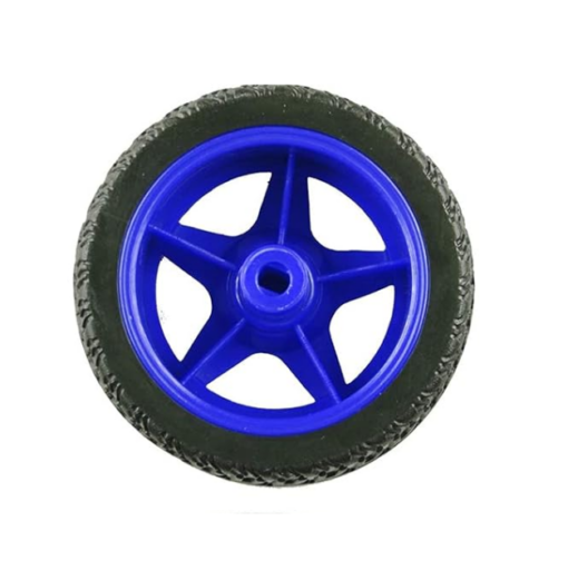 65mm Blue Robot Smart Car Wheel - Image 2