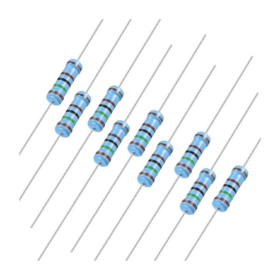 5.1MΩ 1/2W Metal Film Resistors (Pack of 10)