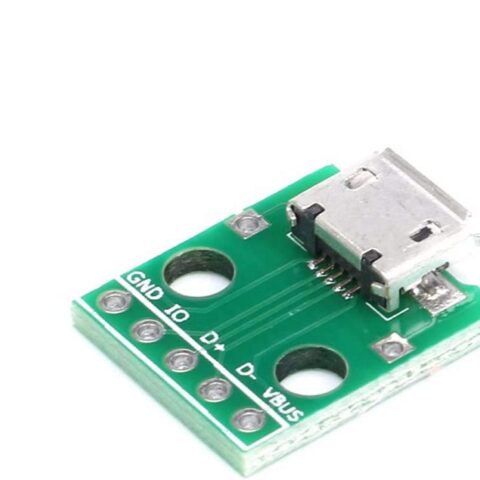Micro USB to DIP Breakout Board