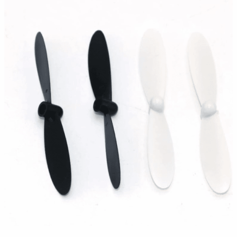 4PCS/Set 55mm White Propellers for H107L / H107C / H107D Drone (1mm Aperture)