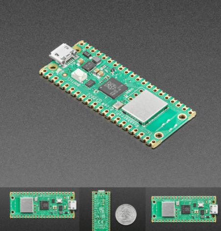 Rpi Microcontroller Wi Fi Raspberry Pi Pico WH — RP2040 Microcontroller Board with Wi‑Fi ...