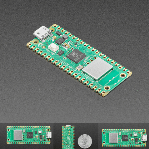 Raspberry Pi Pico WH — RP2040 Microcontroller Board with Wi‑Fi + Bluetooth