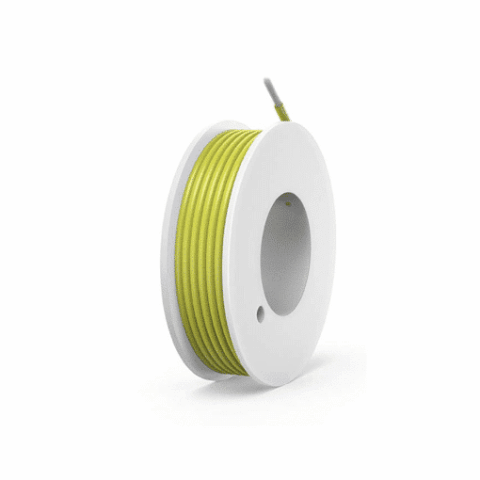 Yellow 24AWG Flexible Silicone Wire for DIY