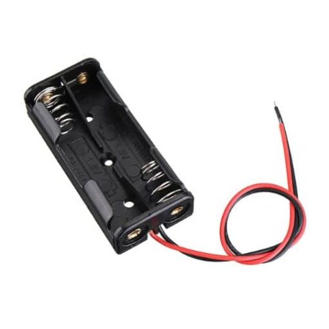 2 x AA Battery Holder Box, Without Cover