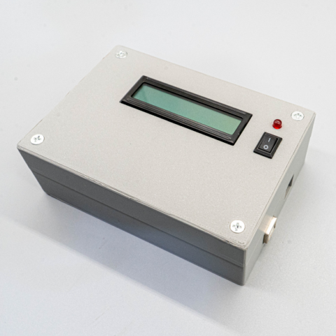 Project Enclosure for Arduino Uno, 16×2 LCD, and Switch-Grey Color