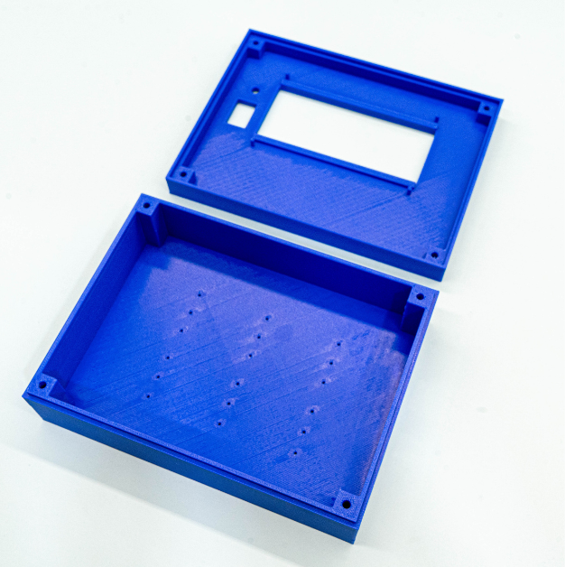 Project Enclosure for 20×4 LCD, Arduino Uno, and SPDT Rocker Switch – Blue Color - Image 5