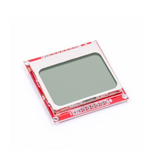 Red Nokia 5110 84x48 LCD Shield Module with Blue Backlight - Image 2