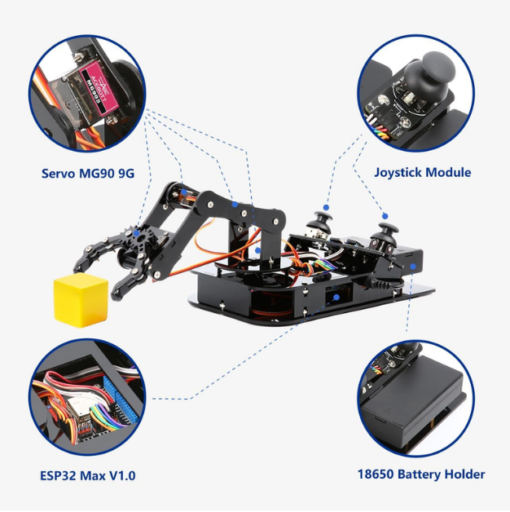 ACEBOTT ESP32 4-DOF Robot Arm Kit - Image 2