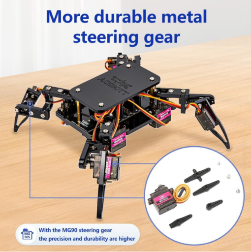 ACEBOTT ESP8266 Quadruped Bionic Spider Robot Kit - Image 5