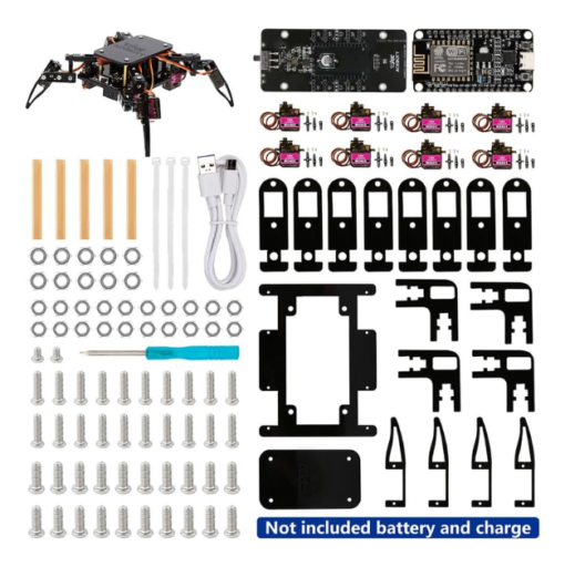 ACEBOTT ESP8266 Quadruped Bionic Spider Robot Kit - Image 6