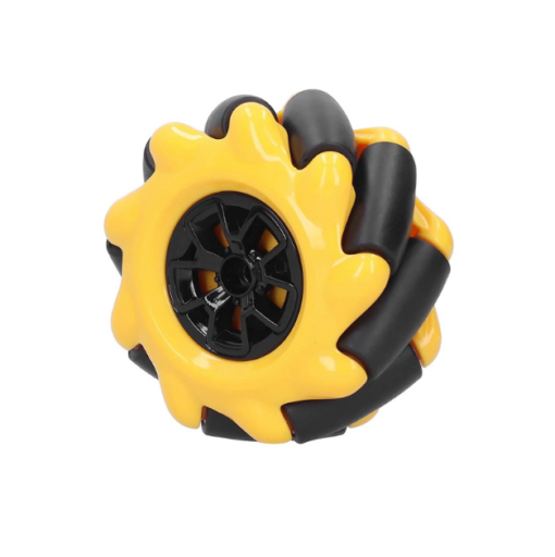 Yellow McNamum Wheel 60MM-K  4pcs/set Compatible with 6.7mm couplings - Image 2