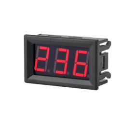 0.56-Inch AC Voltmeter (Red LED) – 70V to 500V, Two-Wire, AC 220V