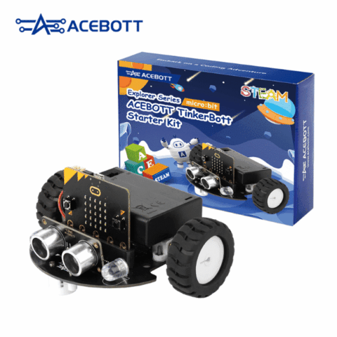 ACEBOTT TinkerBott micro:bit Smart Robot Car Kit (with micro:bit)