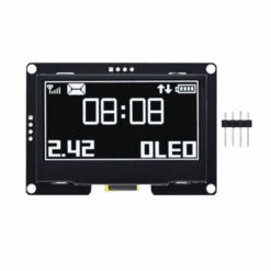 2.42-inch OLED display with I²C interface