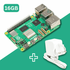 Raspberry Pi 5 Model 16GB with Official 27W USB-C PD Power Supply