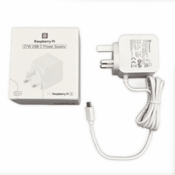 Raspberry Pi 27W USB-C Power Supply – UK Plug
