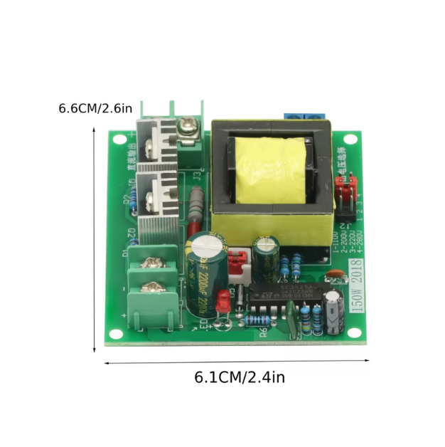 150W DC-AC Boost Inverter 12V to 220V Step-Up Power Supply Module - Image 2