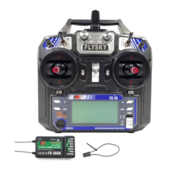 Original FlySky FS-i6 2.4GHz 6-Channel Transmitter with FS-iA6 Receiver – Right Hand Mode