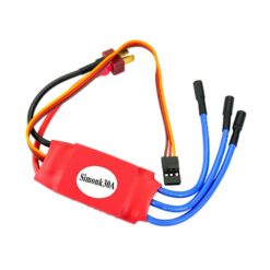 SimonK 30A Brushless ESC – Electronic Speed Controller for F330 / F450 / F550 Quadcopter (3.5mm Banana Plug + T Plug)