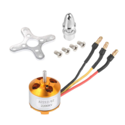 XXD A2212 2200KV Brushless Motor for Quadcopter Drone – with 3.5mm Banana Connector