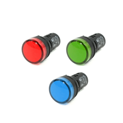 AD16-30DS 30mm LED Power Pilot Signal Light Lamp (AC/DC 12V)