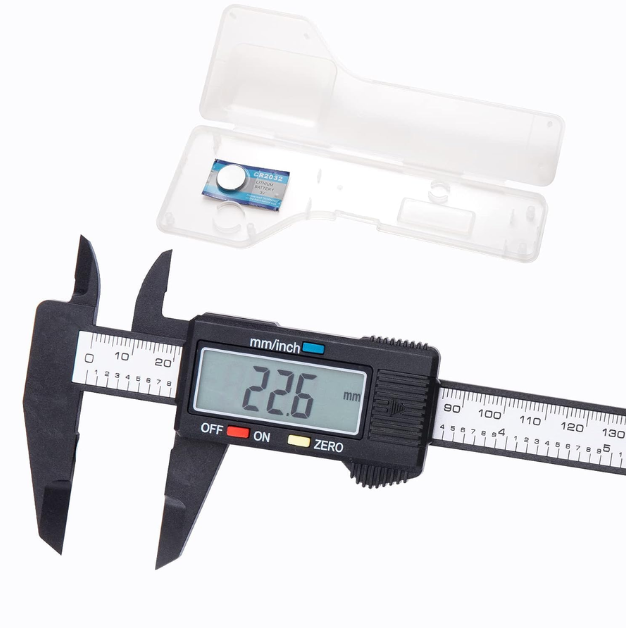 0–150mm Plastic Digital Display Vernier Caliper with Storage Box (Battery Included) - Image 2
