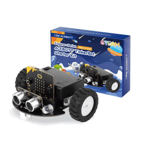 ACEBOTT TinkerBott micro:bit Smart Robot Car Kit (with micro:bit V2)
