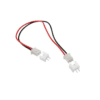 XH2.54mm 2-Pin Female-to-Female Connector Cable with Male Connectors – 300mm Length